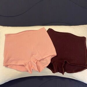 NWOT! SKIMS Cotton Jersey Boyshorts (2) Size Small!